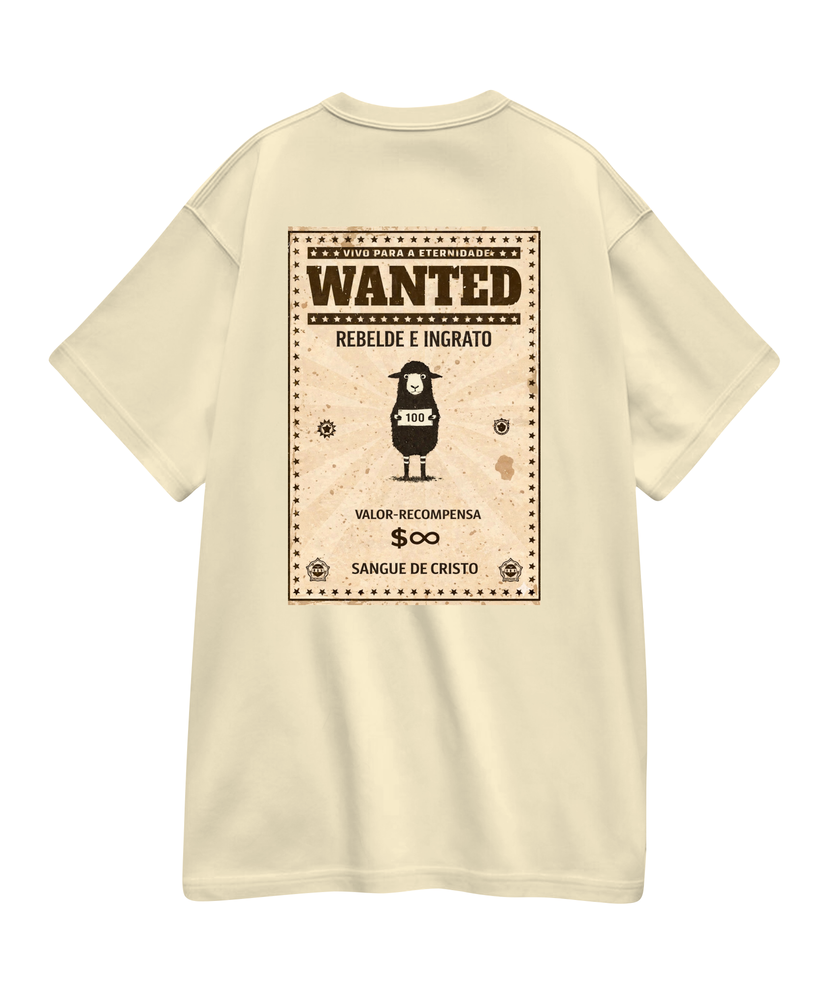 Camiseta Oversized " Wanted "