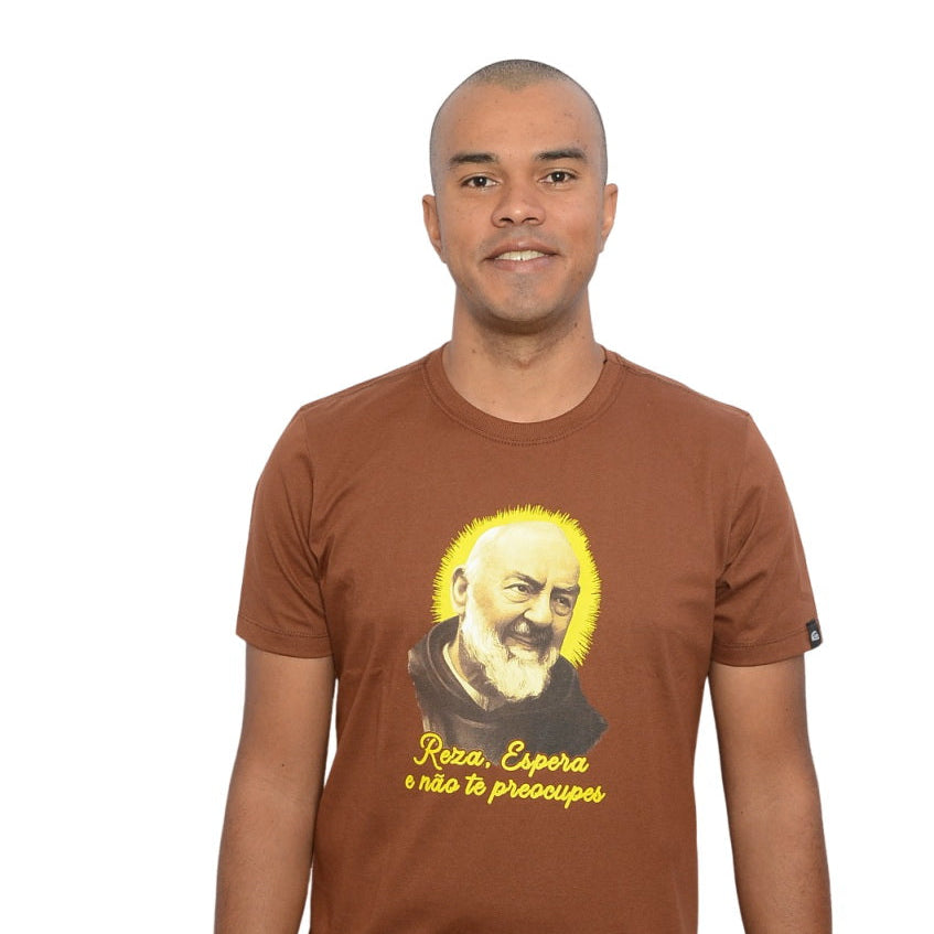 Camiseta "São Padre Pio"