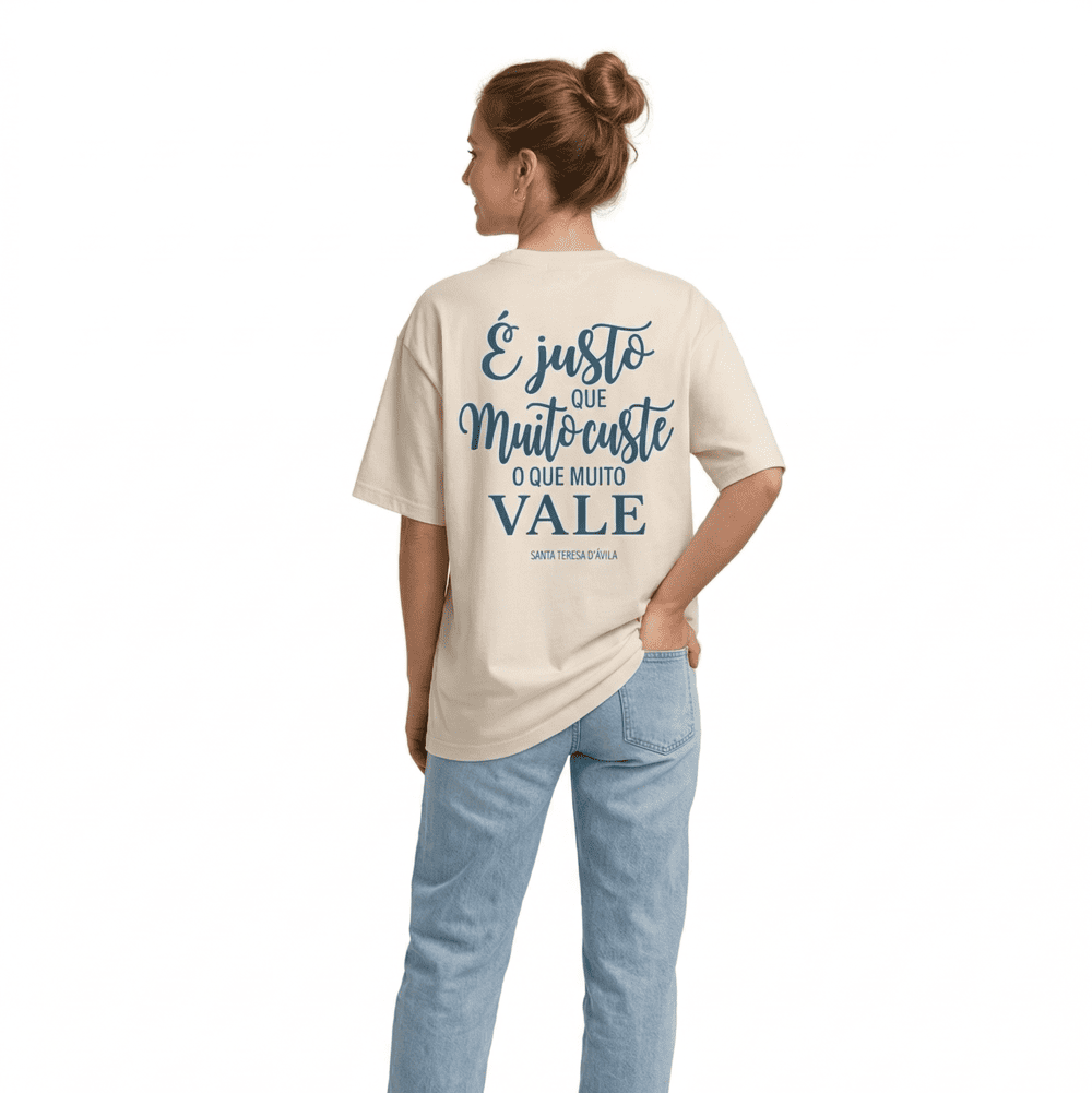 Camiseta Oversized " Santa Teresa d'Ávila "