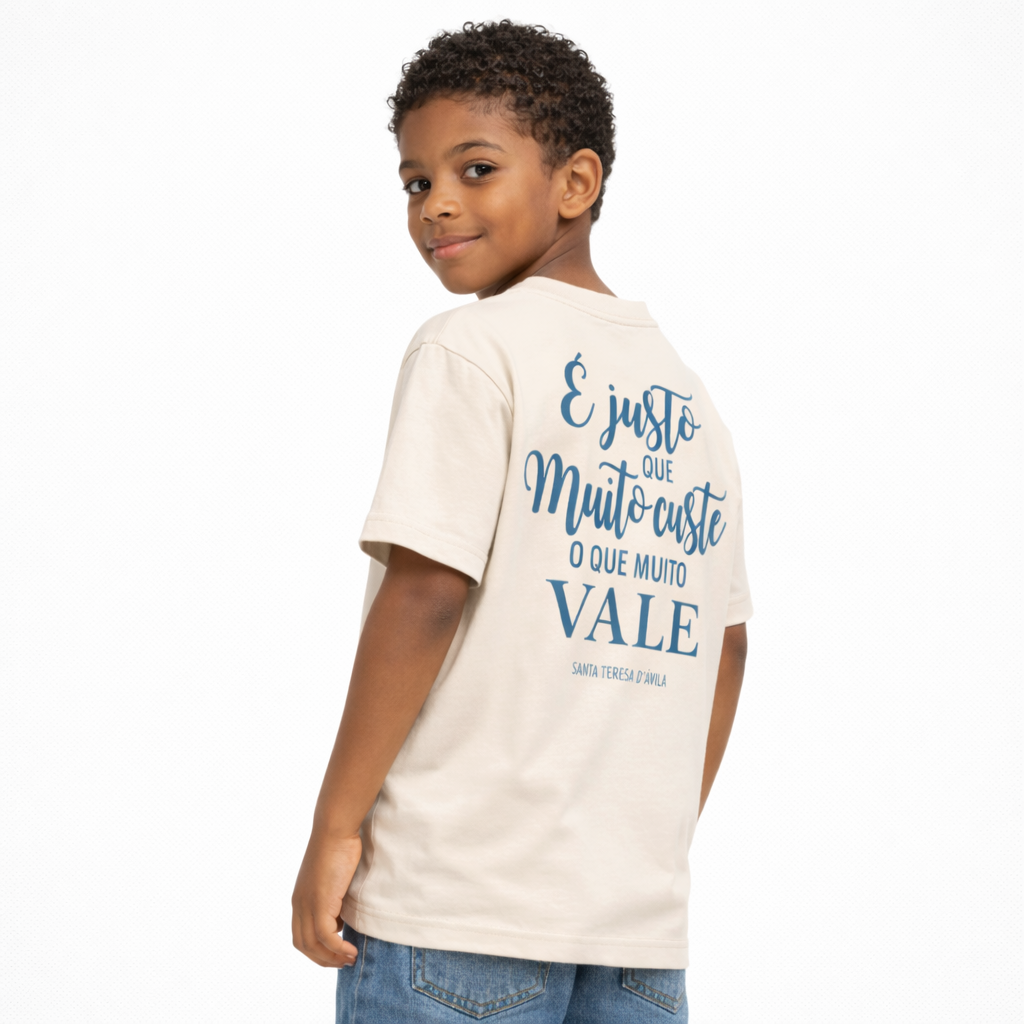 Camiseta Oversized Infantil " Santa Teresa d'Ávila "