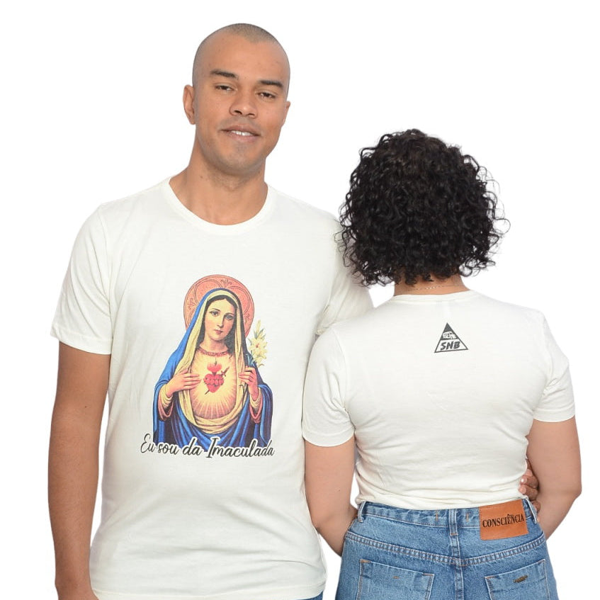 Camiseta "Eu sou da Imaculada"