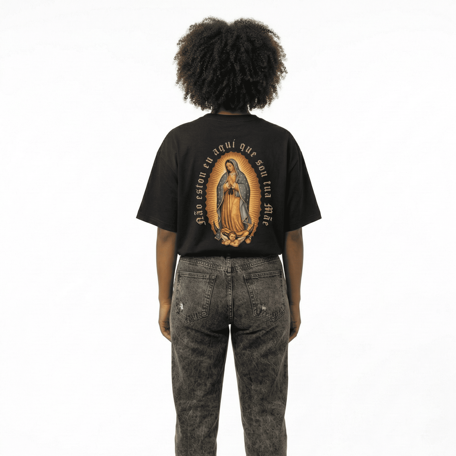 Camiseta Oversized " Nossa Senhora de Guadalupe "