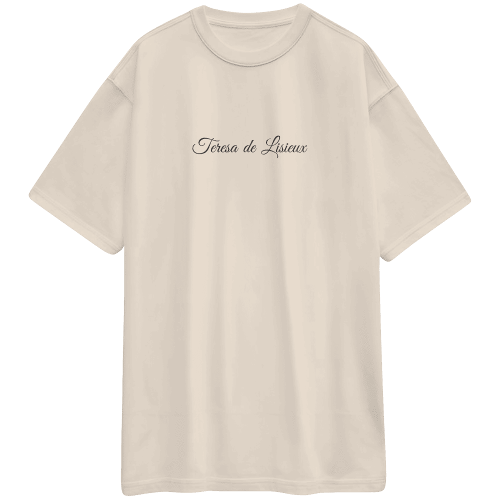 Camiseta Oversized " Teresa de Lisieux "